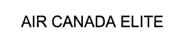 AIR CANADA ELITE trademark