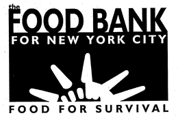THE FOOD BANK FOR NEW YORK CITY FOOD FOR SURVIVAL trademark