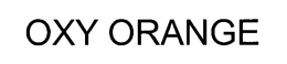OXY ORANGE trademark