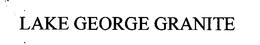 LAKE GEORGE GRANITE trademark