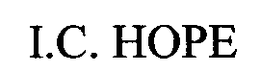 I.C. HOPE trademark