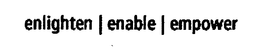 ENLIGHTEN ENABLE EMPOWER trademark