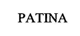 PATINA trademark