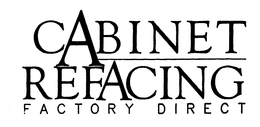 CABINET REFACING FACTORY DIRECT trademark