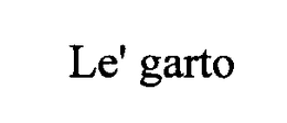 LE' GARTO trademark