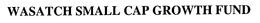 WASATCH SMALL CAP GROWTH FUND trademark