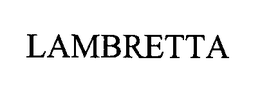 LAMBRETTA trademark