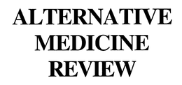 ALTERNATIVE MEDICINE REVIEW trademark