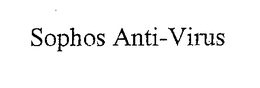 SOPHOS ANTI-VIRUS trademark
