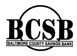 BCSB BALTIMORE COUNTY SAVINGS BANK trademark
