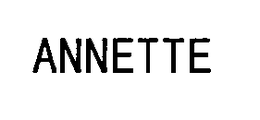 ANNETTE trademark