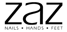 ZAZ NAILS HANDS FEET trademark