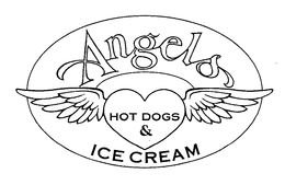 ANGELS HOT DOGS & ICE CREAM trademark