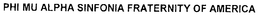 PHI MU ALPHA SINFONIA trademark