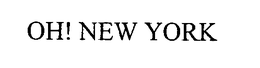 OH! NEW YORK trademark