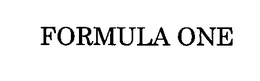 FORMULA ONE trademark