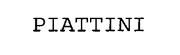 PIATTINI trademark