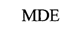 MDE trademark