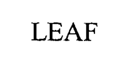 LEAF trademark