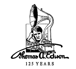 THOMAS A. EDISON 125 YEARS trademark