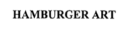 HAMBURGER ART trademark