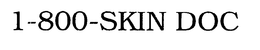 1-800-SKIN DOC trademark