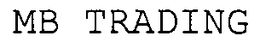 MB TRADING trademark
