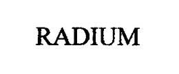 RADIUM trademark