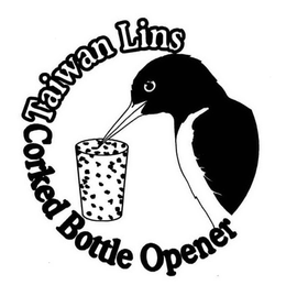 TAIWAN LINS CORKED BOTTLE OPENER trademark