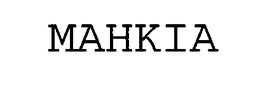 MAHKIA trademark