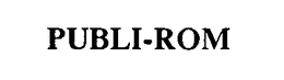 PUBLI-ROM trademark
