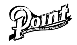 POINT BREWING EXCELLENCE SINCE 1857 trademark