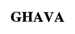 GHAVA trademark