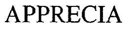 APPRECIA trademark
