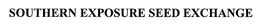 SOUTHERN EXPOSURE SEED EXCHANGE trademark
