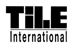 TILE INTERNATIONAL trademark