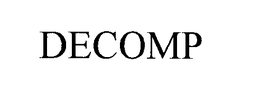 DECOMP trademark