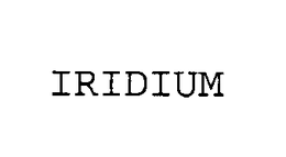 IRIDIUM trademark