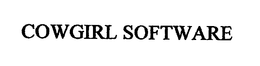 COWGIRL SOFTWARE trademark