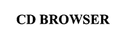 CD BROWSER trademark