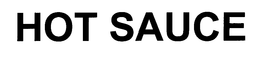 HOT SAUCE trademark