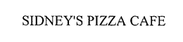 SIDNEY'S PIZZA CAFE trademark