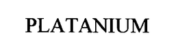 PLATANIUM trademark