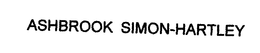 ASHBROOK SIMON-HARTLEY trademark