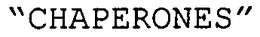 "CHAPERONES" trademark