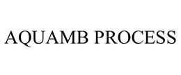 AQUAMB PROCESS trademark