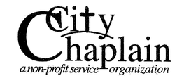 CITY CHAPLAIN A NON-PROFIT SERVICE ORGANIZATION trademark
