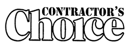 CONTRACTOR'S CHOICE trademark
