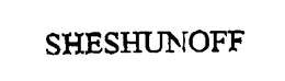 SHESHUNOFF trademark