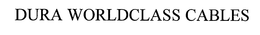 DURA WORLDCLASS CABLES trademark